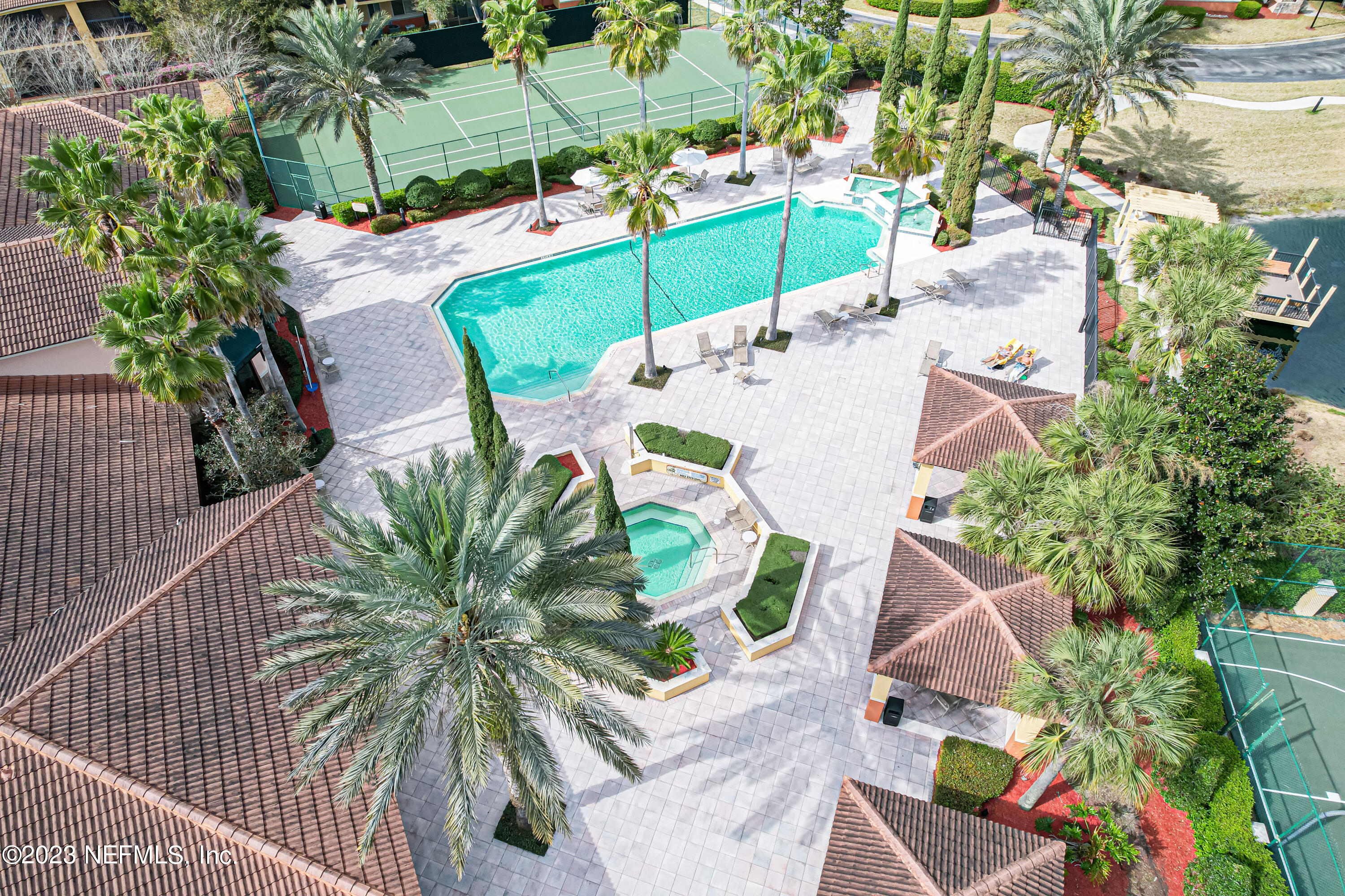 9745 Touchton Road, Unit 1105 Jacksonville, FL 32246 - Photo 50 of 64 an aerial view of a house with outdoor space patio and outdoor seating