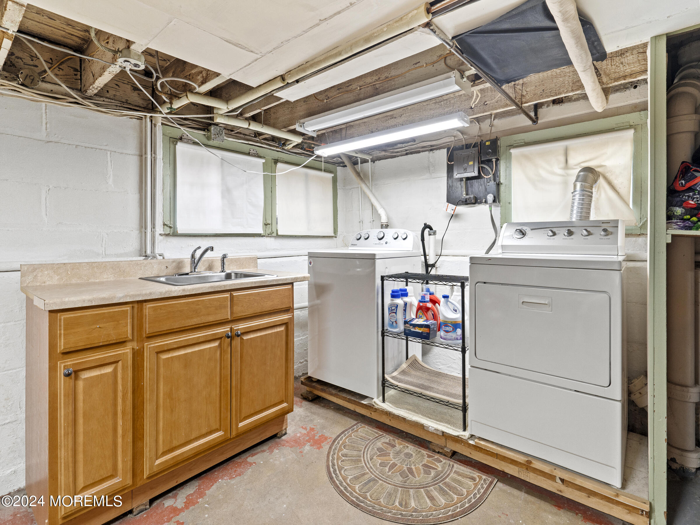 150 State Street Bloomfield, NJ 07003 - Photo 25 of 30 a storage room with washer and dryer