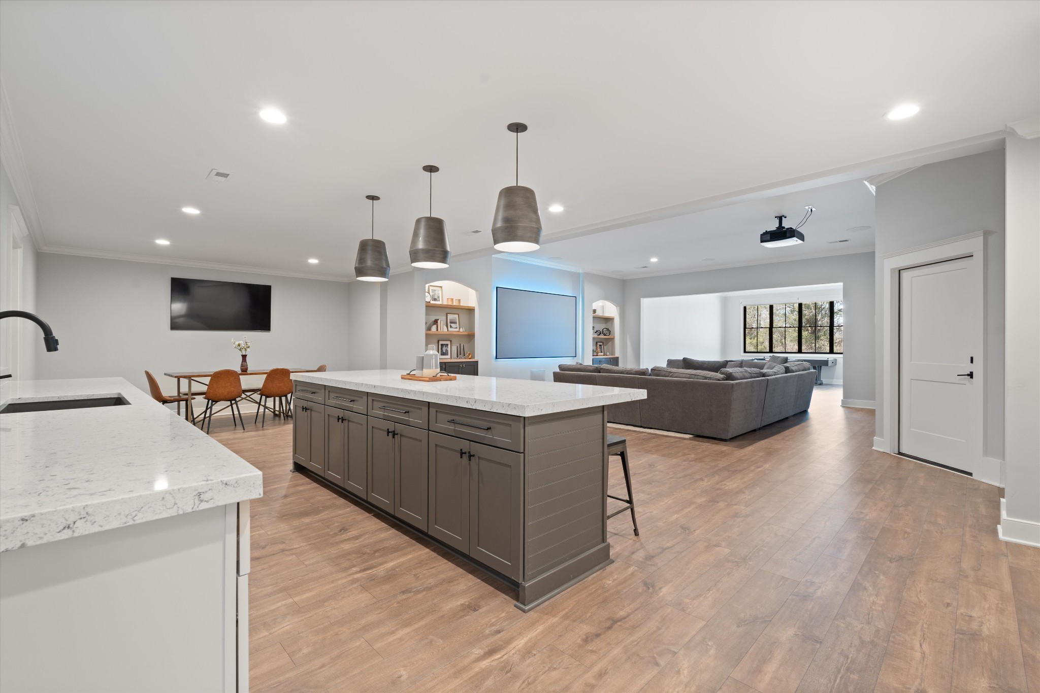 2996 South Rutland Road Mount Juliet, TN 37122 - Photo 58 of 88 a large kitchen with a lot of counter space and a sink