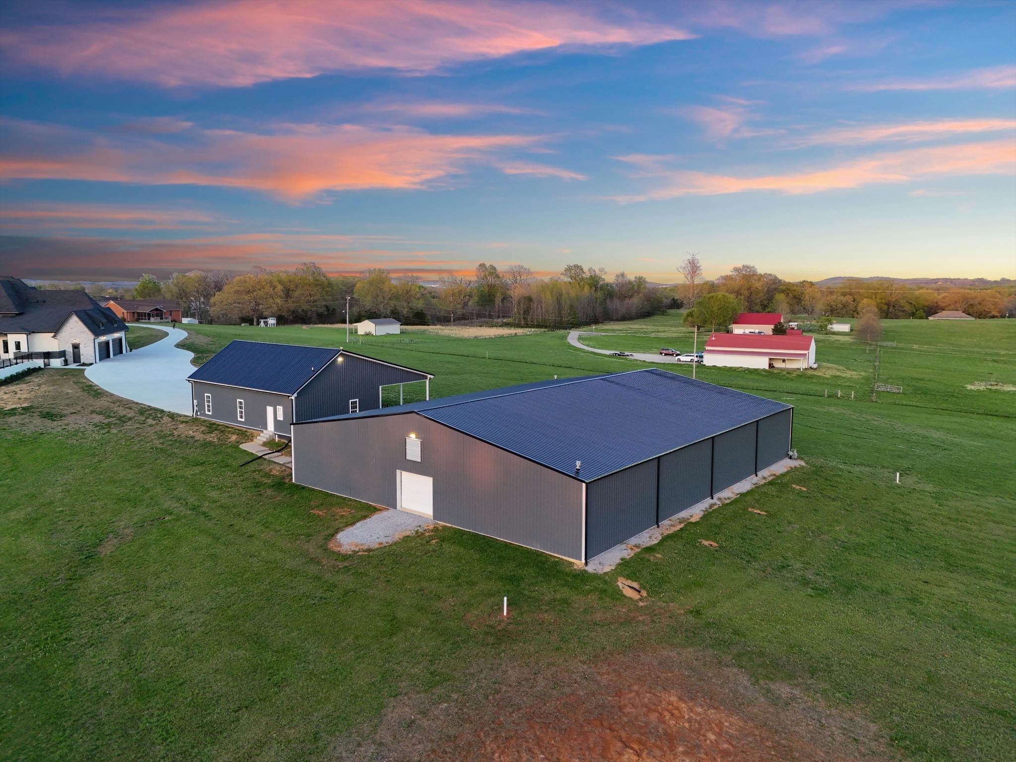 2996 South Rutland Road Mount Juliet, TN 37122 - Photo 79 of 88 an aerial view of a house with garden space and street view