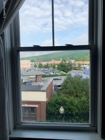 a view of sky from window