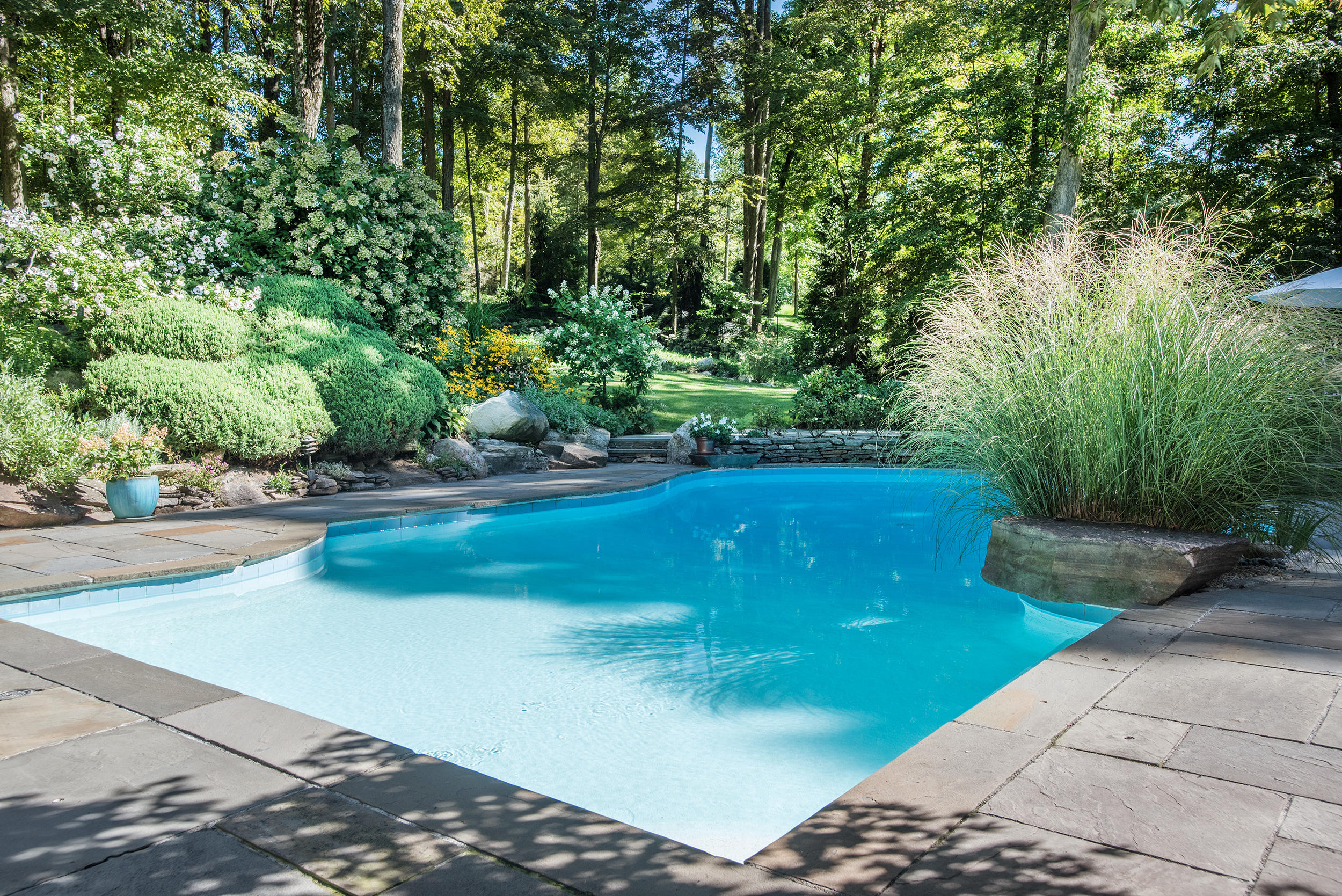 46 Chalburn Road Redding, CT 06896 - Photo 35 of 39 a view of a garden with trees