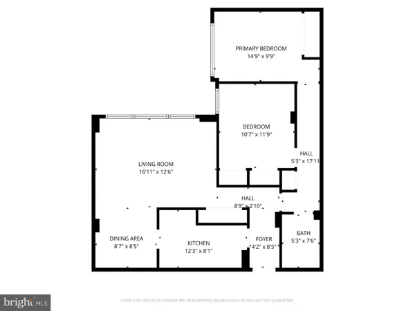 a front view of a building