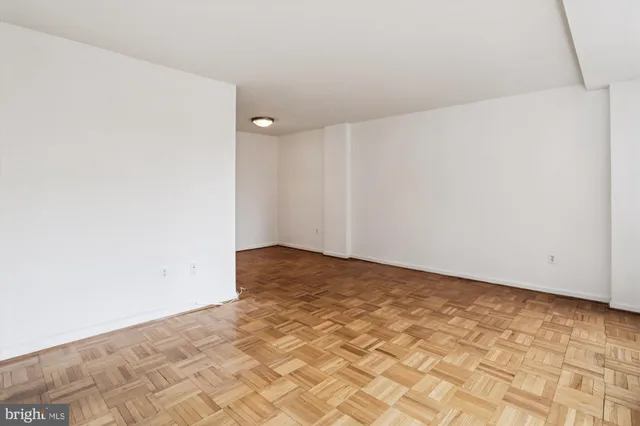 a view of empty room