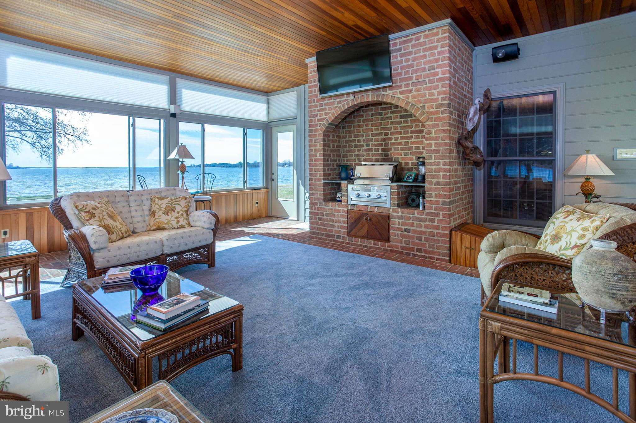 26107 Goose Neck Road Royal Oak, MD 21662 - Photo 23 of 50 Sun room with indoor grill