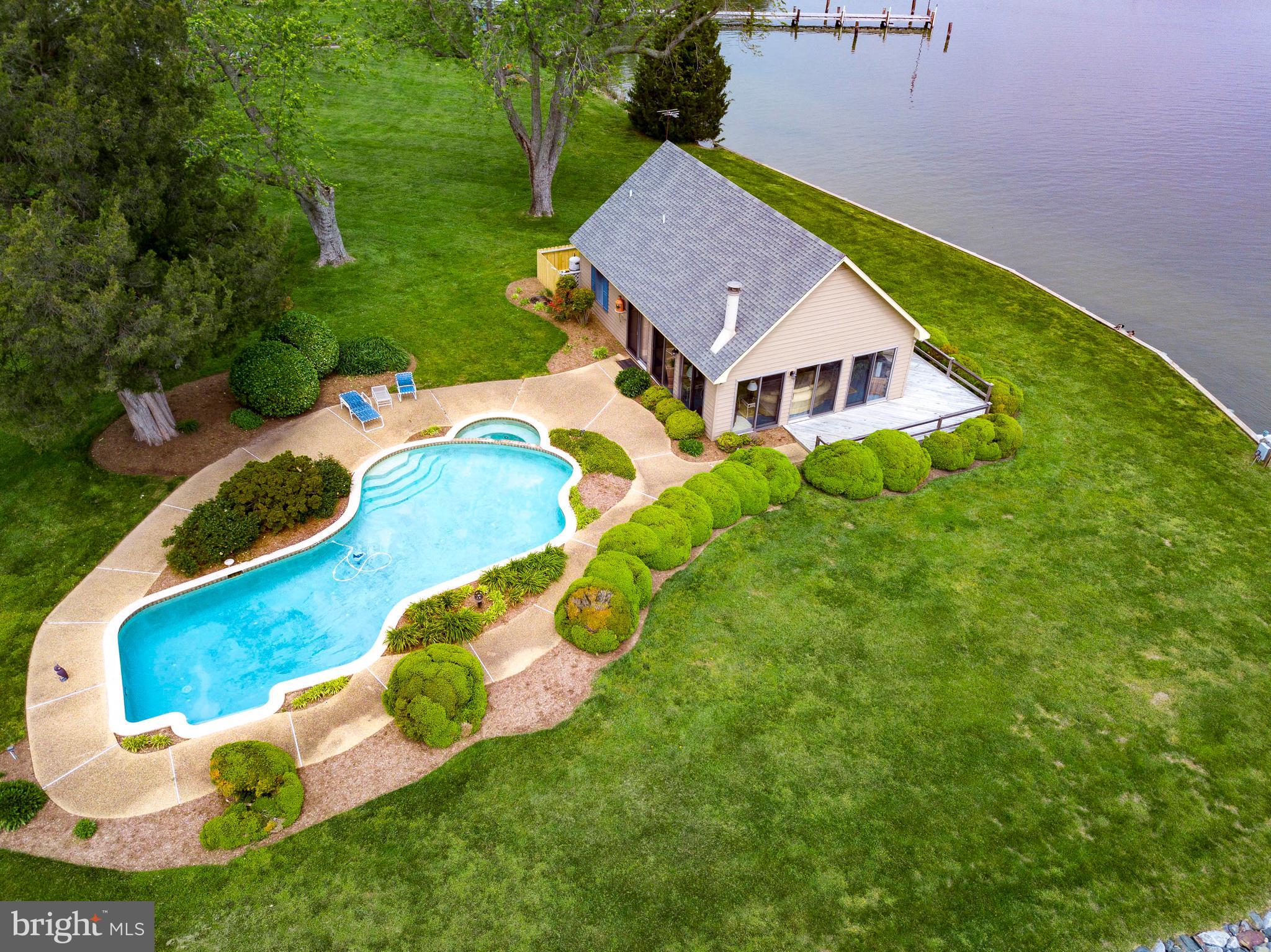26107 Goose Neck Road Royal Oak, MD 21662 - Photo 32 of 50 Full pool house and pool