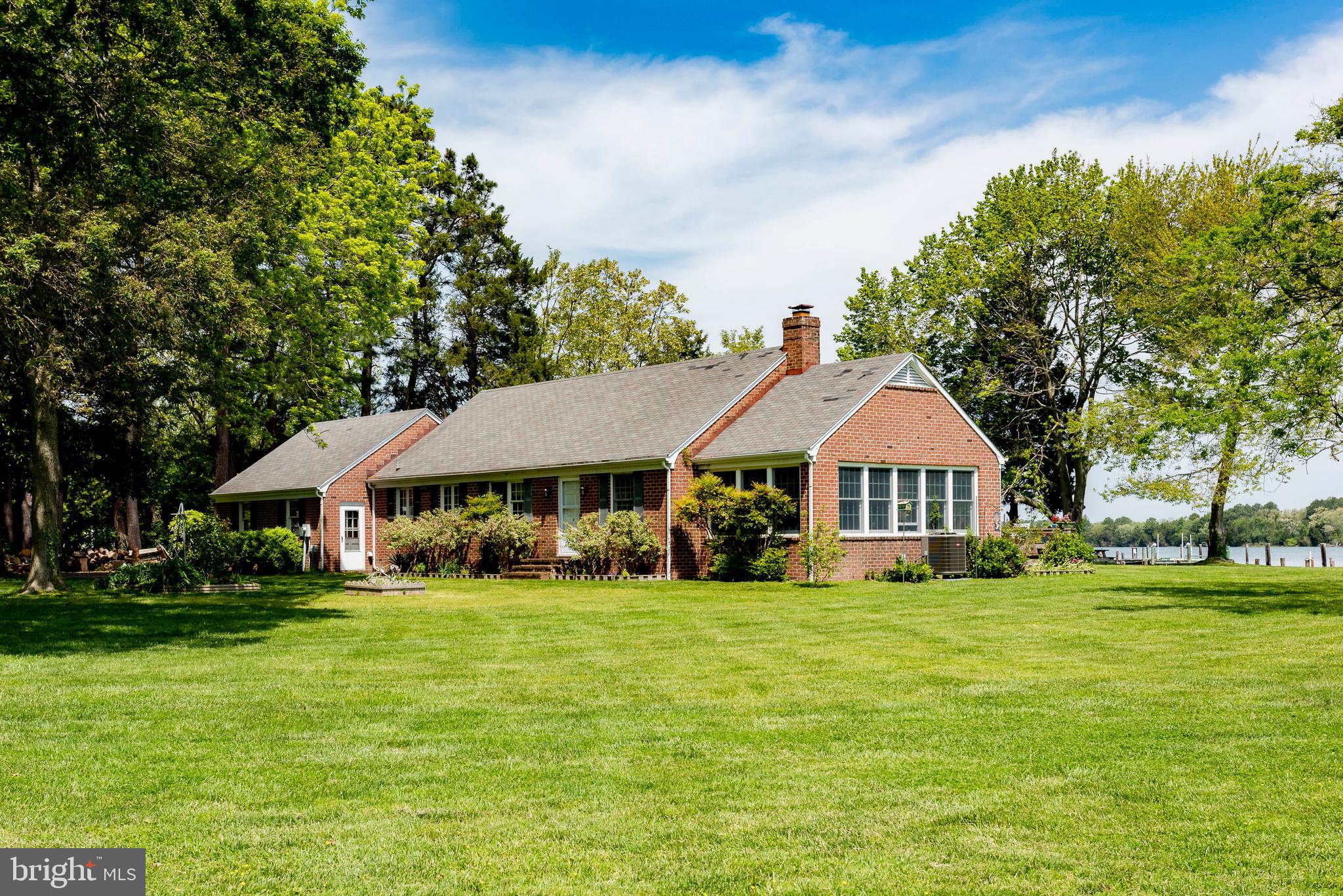 26107 Goose Neck Road Royal Oak, MD 21662 - Photo 36 of 50 2 BR brick rancher with own pier.
