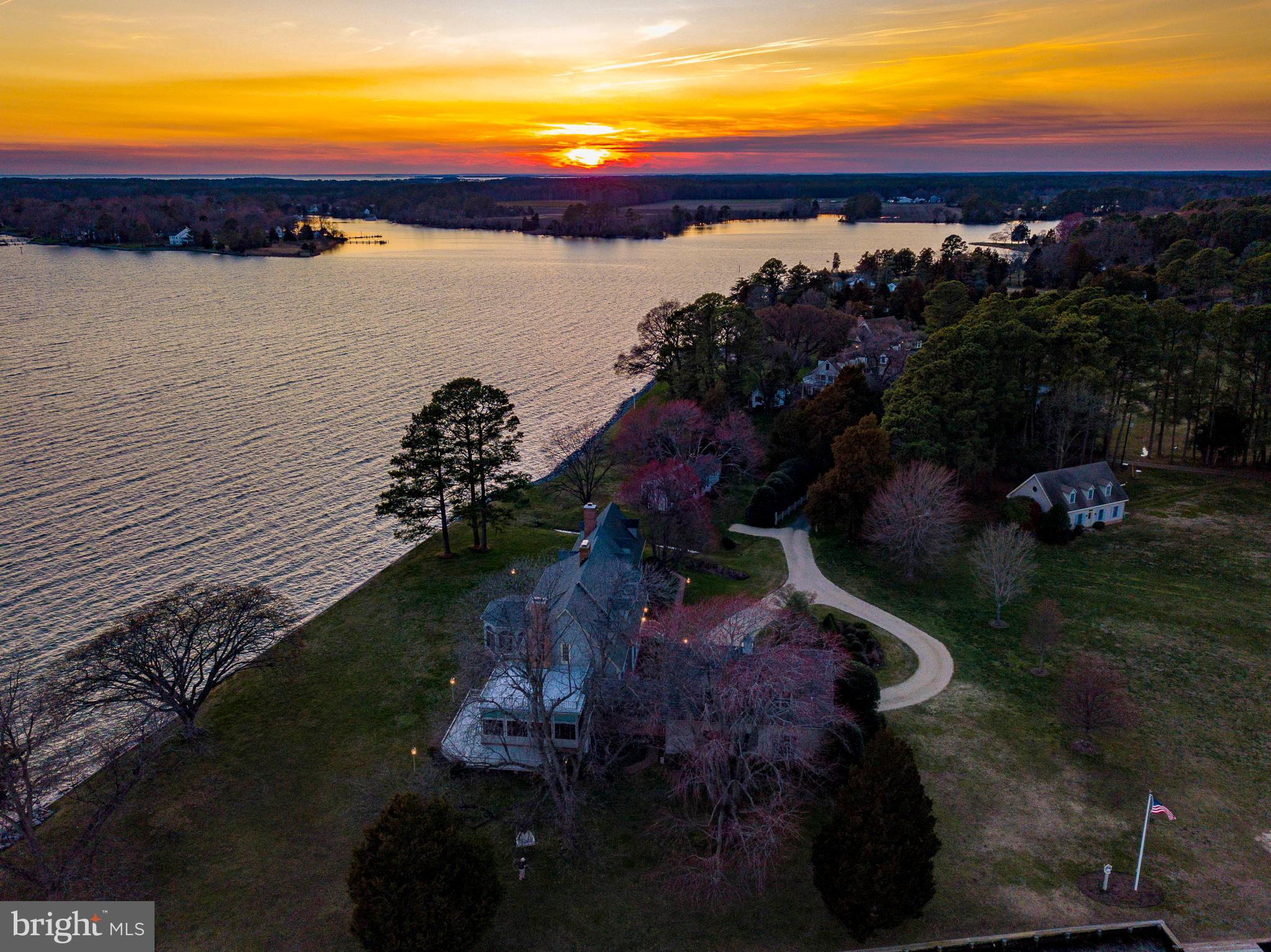 26107 Goose Neck Road Royal Oak, MD 21662 - Photo 48 of 50 gorgeous sunsets over Tar Creek