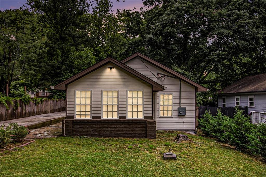 523 Mount Zion Road Atlanta, GA 30315 - Photo 1 of 1 a front view of a house with a yard