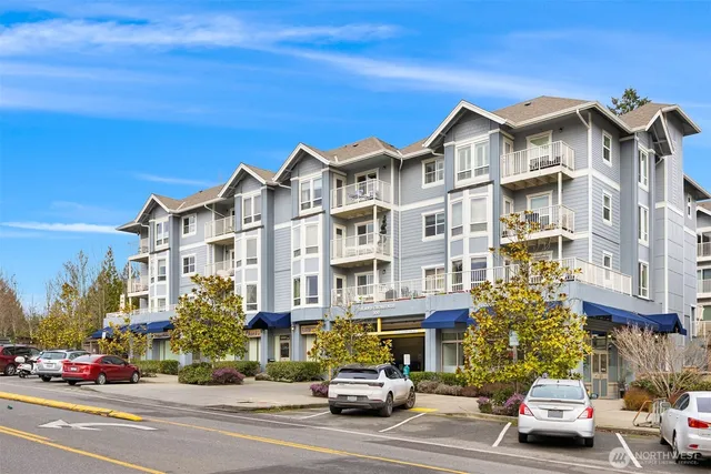 a car parked in front of a building
