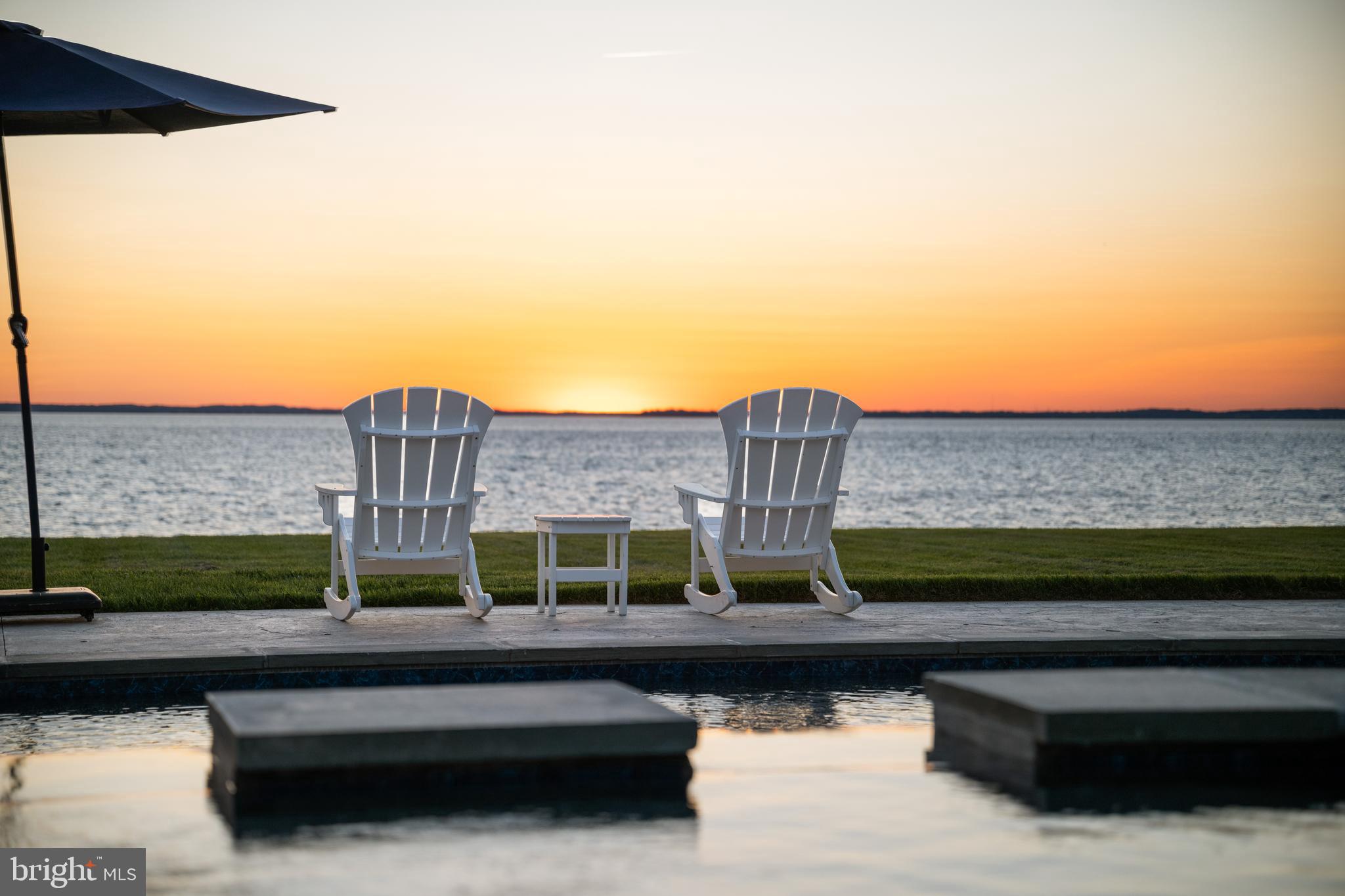 7328 Kent Point Road Stevensville, MD 21666 - Photo 12 of 67 Evening Sunsets on the Chesapeake Bay