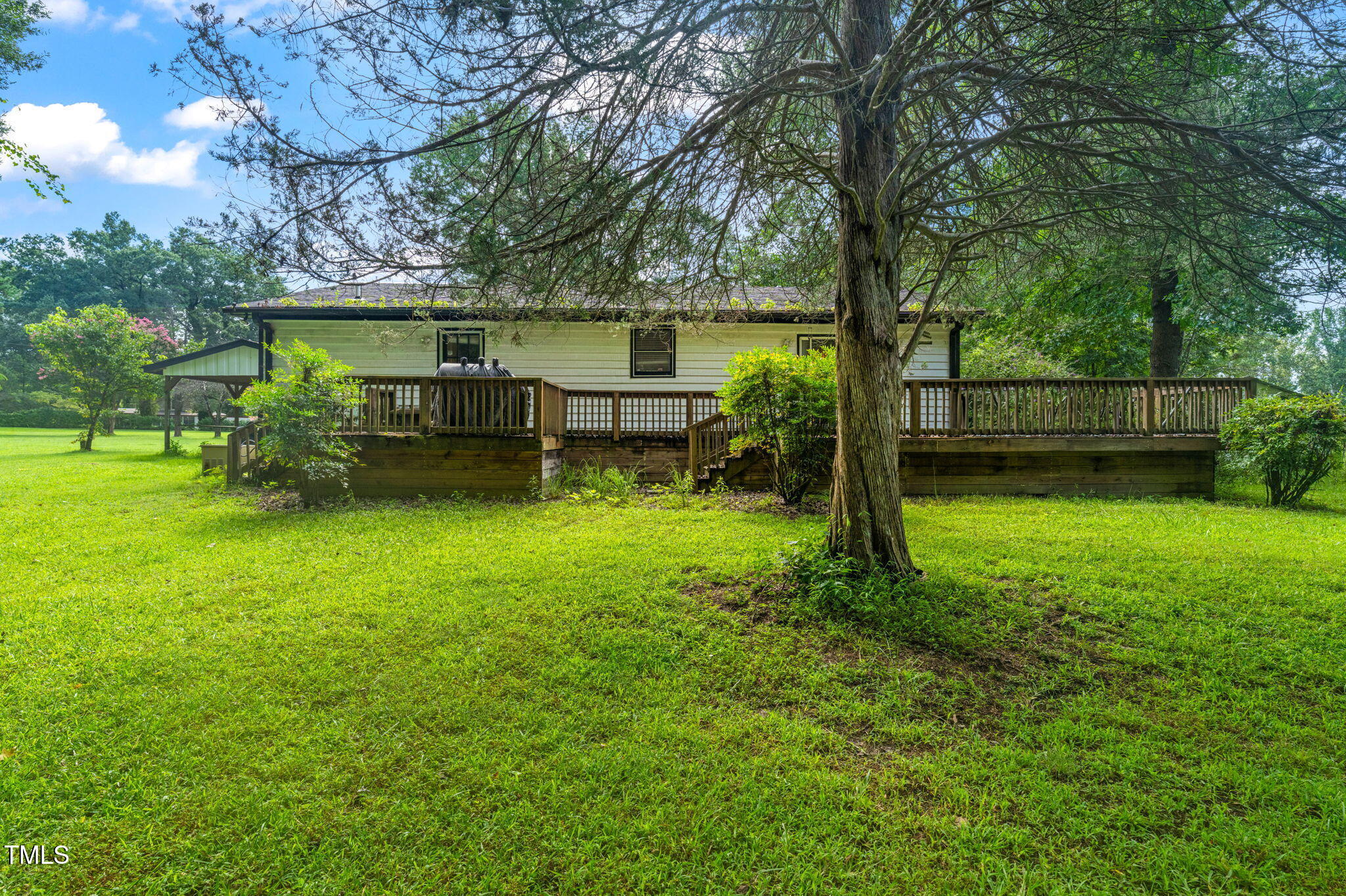 720 Division Street Norlina, NC 27563 - Photo 27 of 38 a view of a house with a yard porch and sitting area