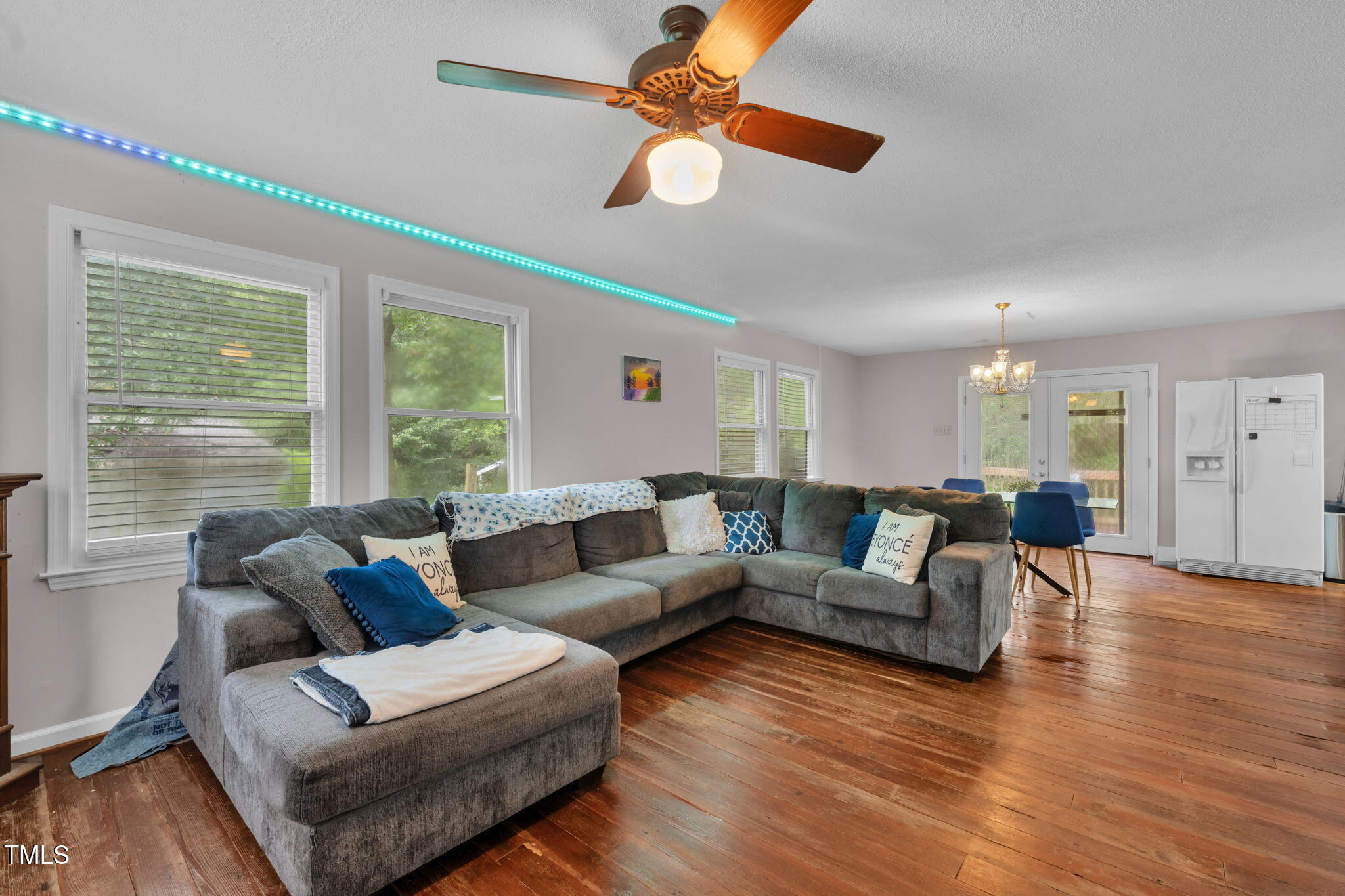 720 Division Street Norlina, NC 27563 - Photo 5 of 38 a living room with furniture and a large window