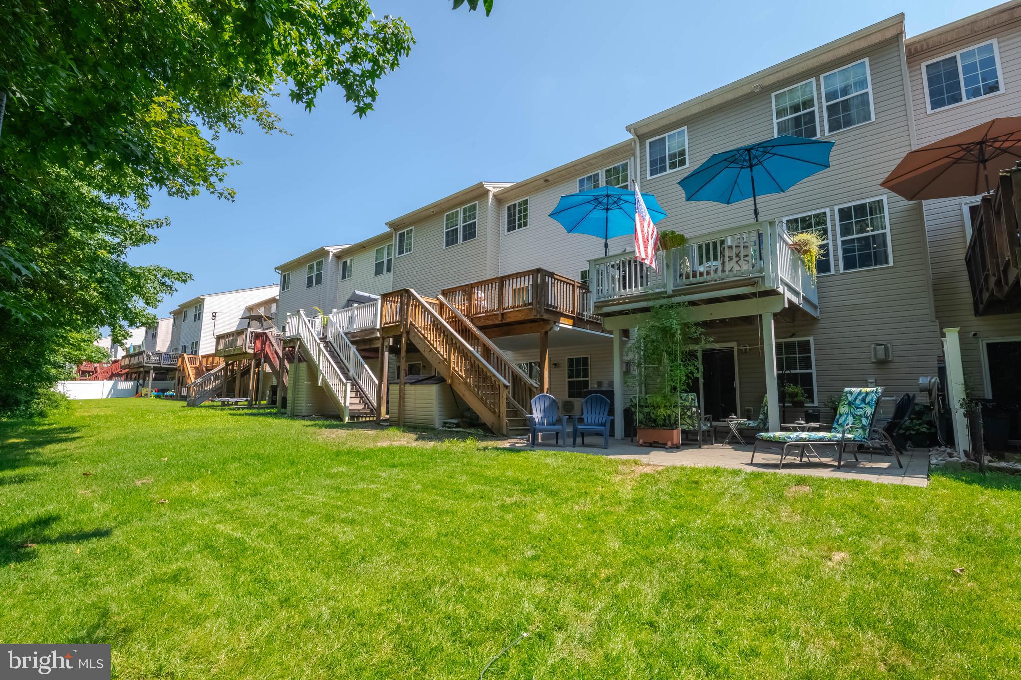 3107 Raking Leaf Drive Abingdon, MD 21009 - Photo 28 of 39 a view of a house with sitting area and garden