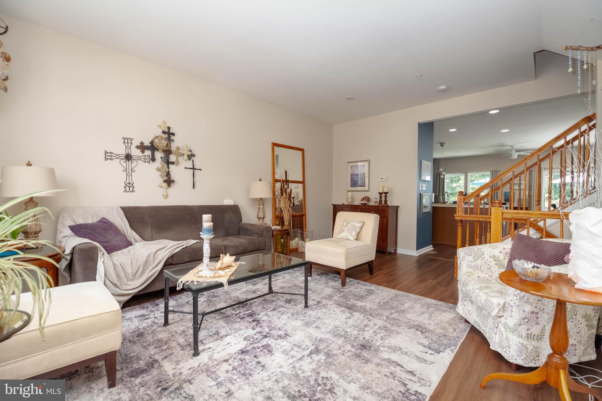 3107 Raking Leaf Drive Abingdon, MD 21009 - Photo 3 of 39 a living room with furniture and wooden floor