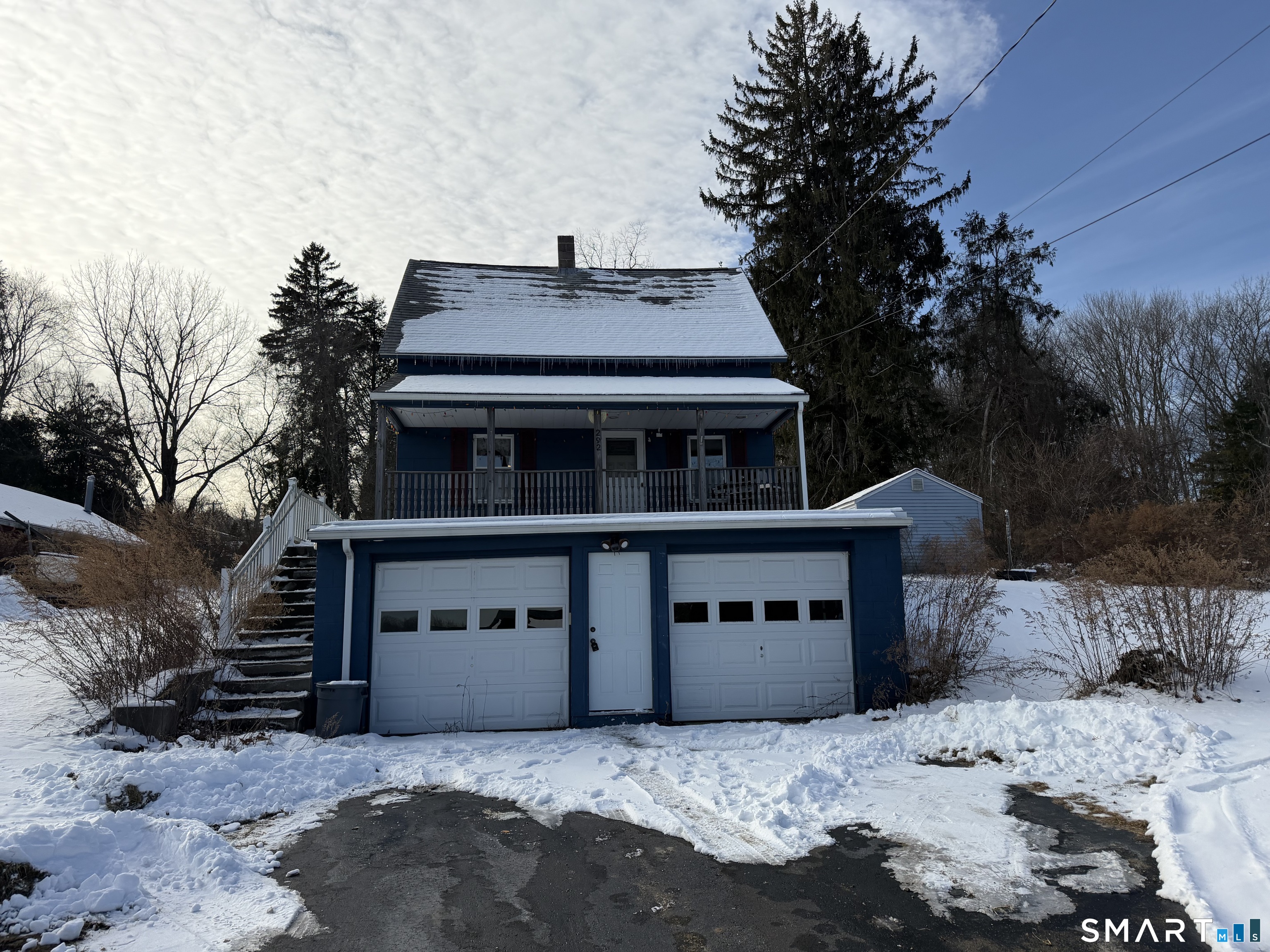 292 Old Colchester Road Montville, CT 06382 - Photo 3 of 18 a house that has a tree in front of it