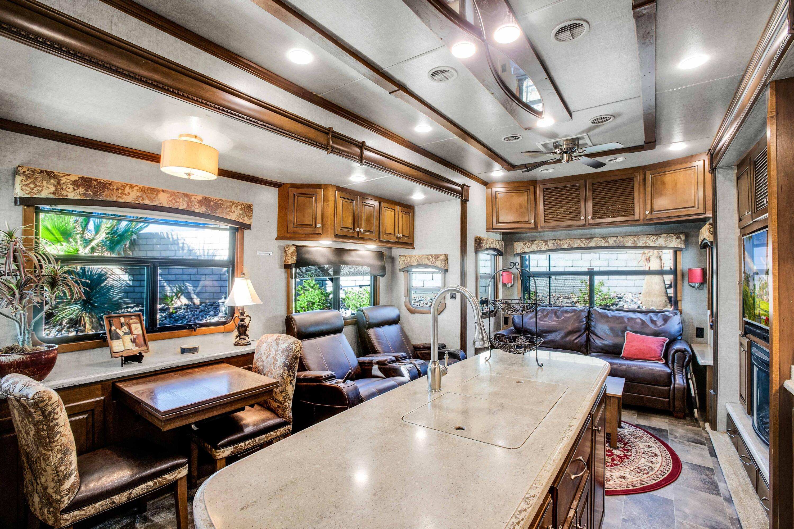 69411 Ramon Road, Unit 131 Cathedral City, CA 92234 - Photo 11 of 65 a living room with furniture fireplace and a large window