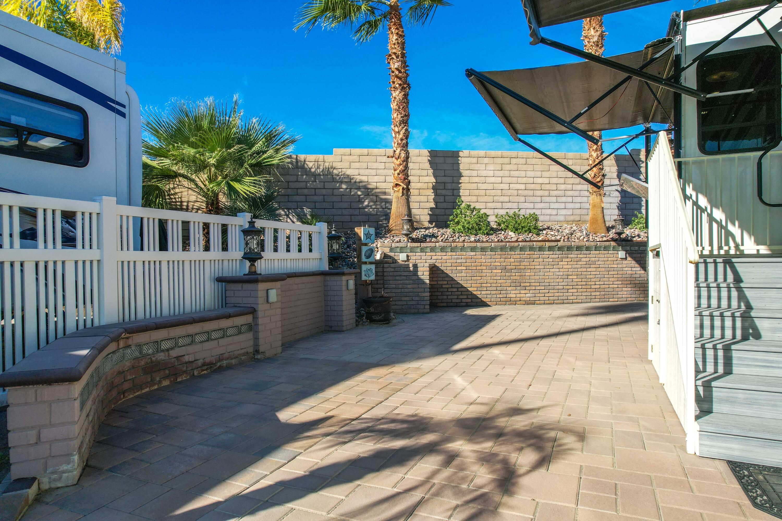 69411 Ramon Road, Unit 131 Cathedral City, CA 92234 - Photo 2 of 65 a view of a chairs and table in the patio