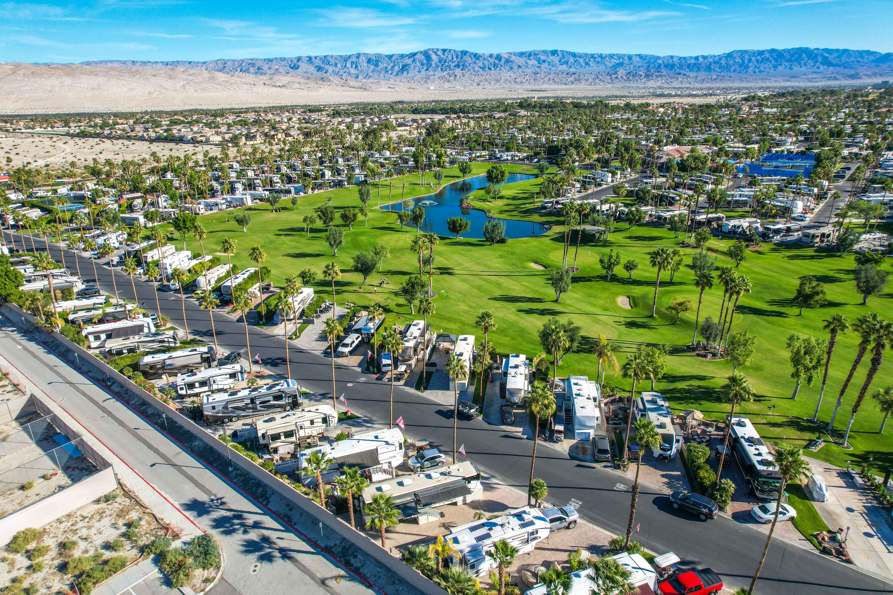69411 Ramon Road, Unit 131 Cathedral City, CA 92234 - Photo 30 of 65 a view of a city with an ocean view