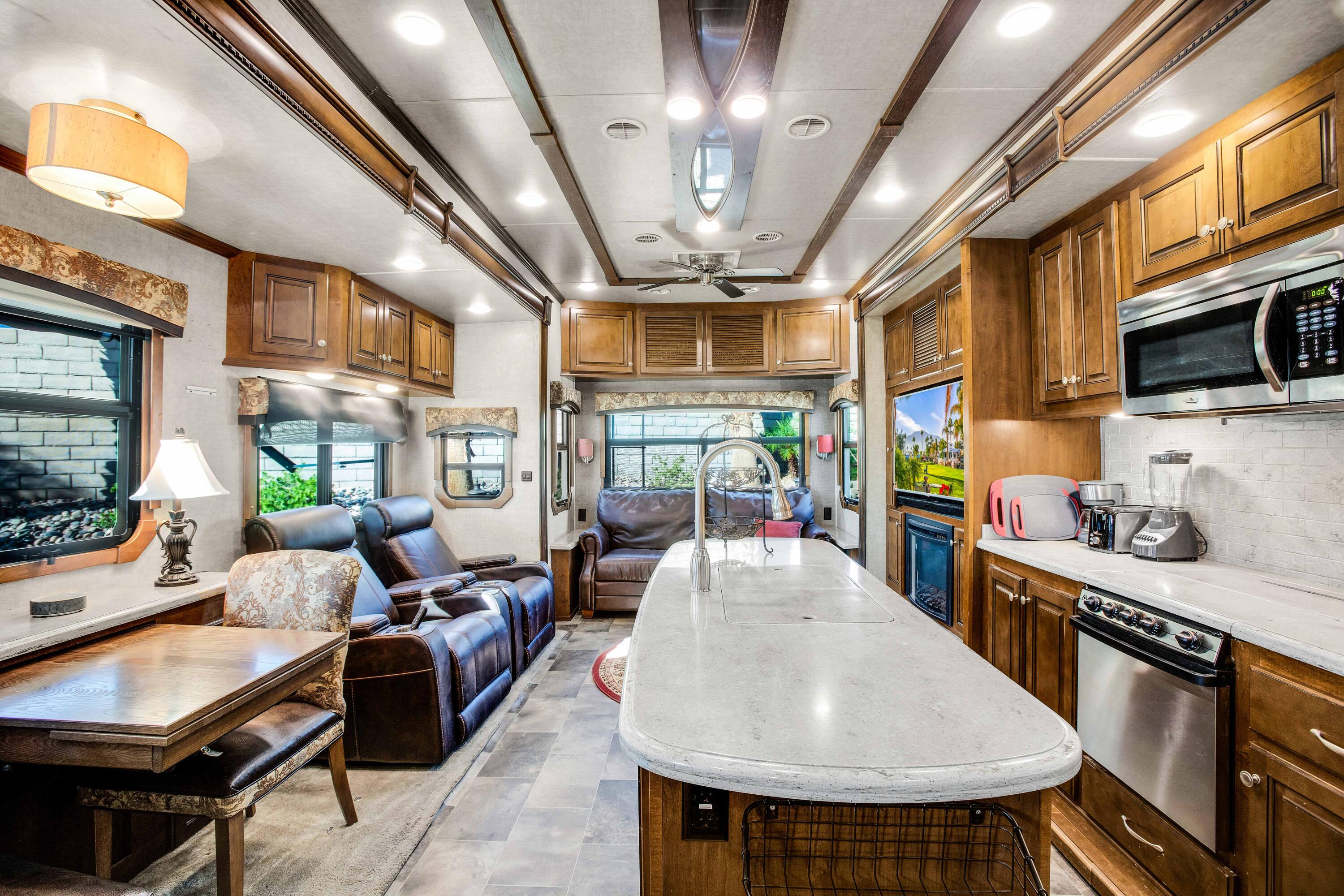 69411 Ramon Road, Unit 131 Cathedral City, CA 92234 - Photo 10 of 65 a living room with stainless steel appliances granite countertop lots of counter top space