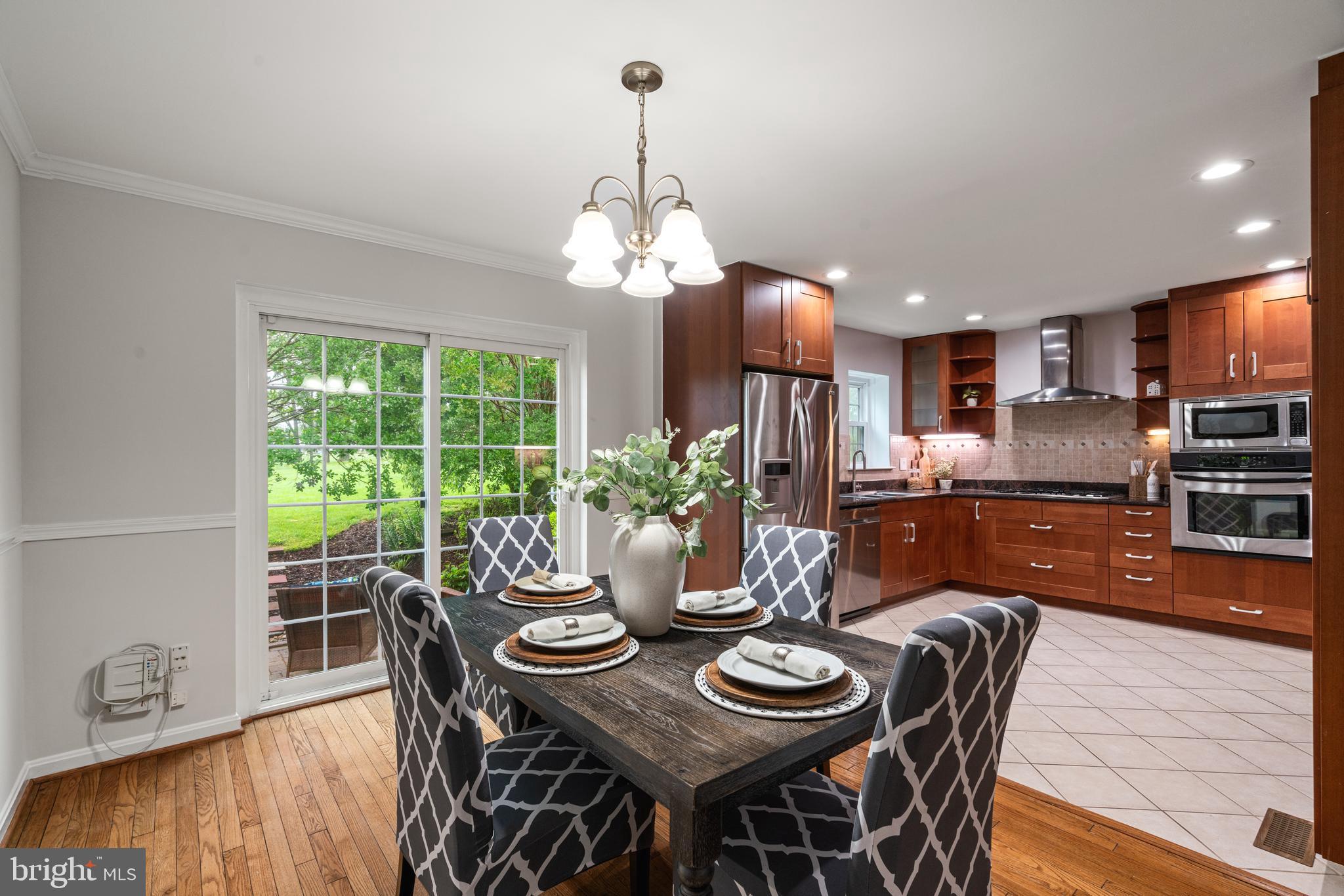 2192 Golf Course Drive Reston, VA 20191 - Photo 10 of 125 a view of a dining room with furniture window and wooden floor