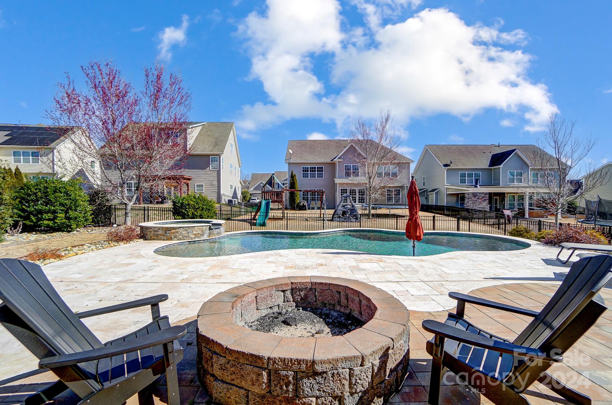 156 Annatto Way Tega Cay, SC 29708 - Photo 23 of 48 a view of a house with sitting area and furniture