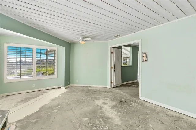 a view of a livingroom with a chandelier