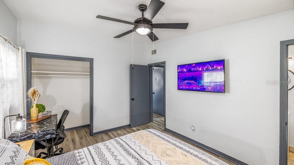 1406 South Conway Road Orlando, FL 32812 - Photo 26 of 30 a view of a workspace with furniture and a window