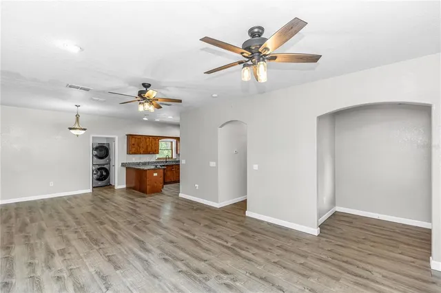 a close view of utility room