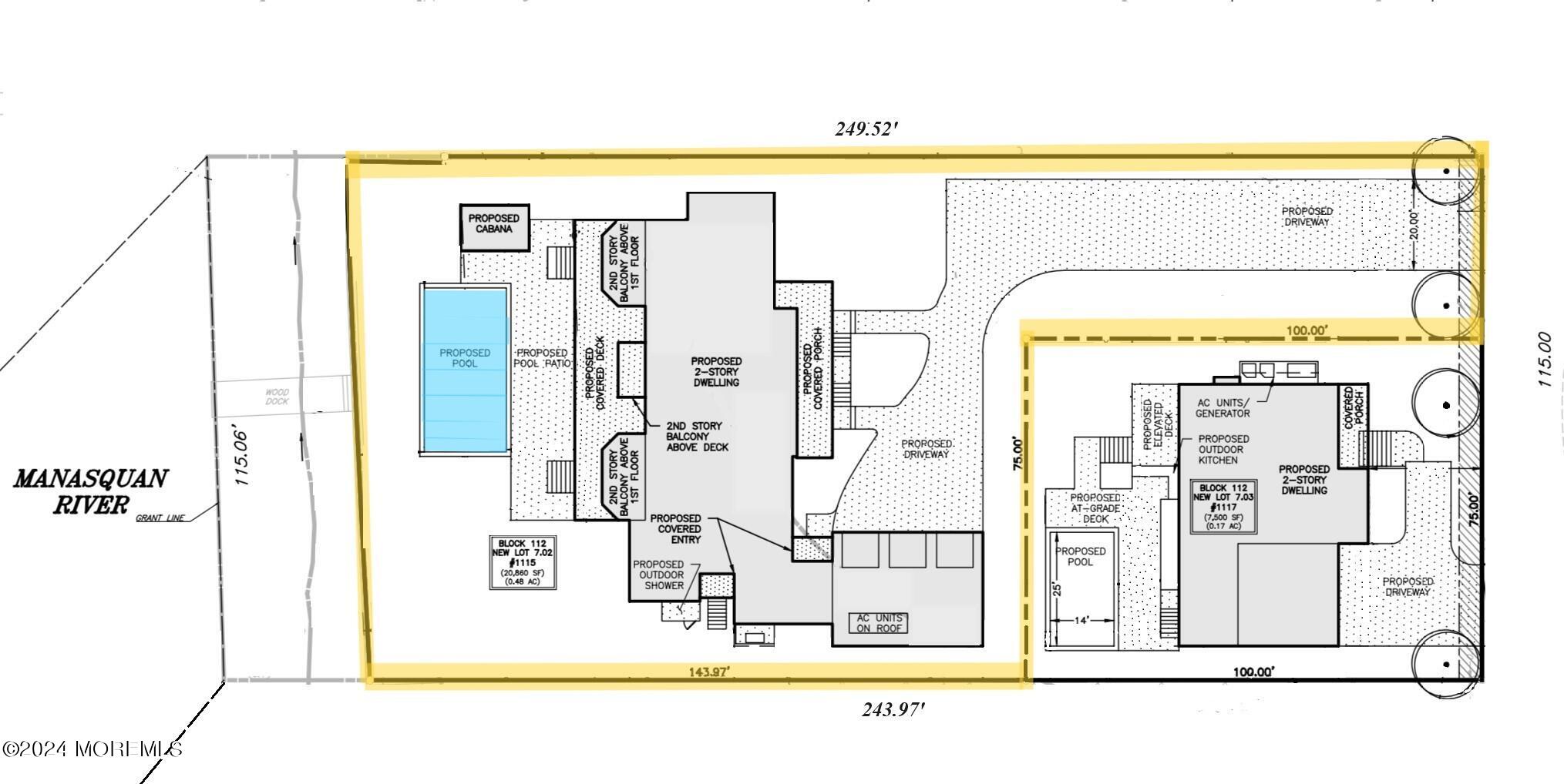 1115 Sampson Road Point Pleasant, NJ 08742 - Photo 12 of 12 Site Plan