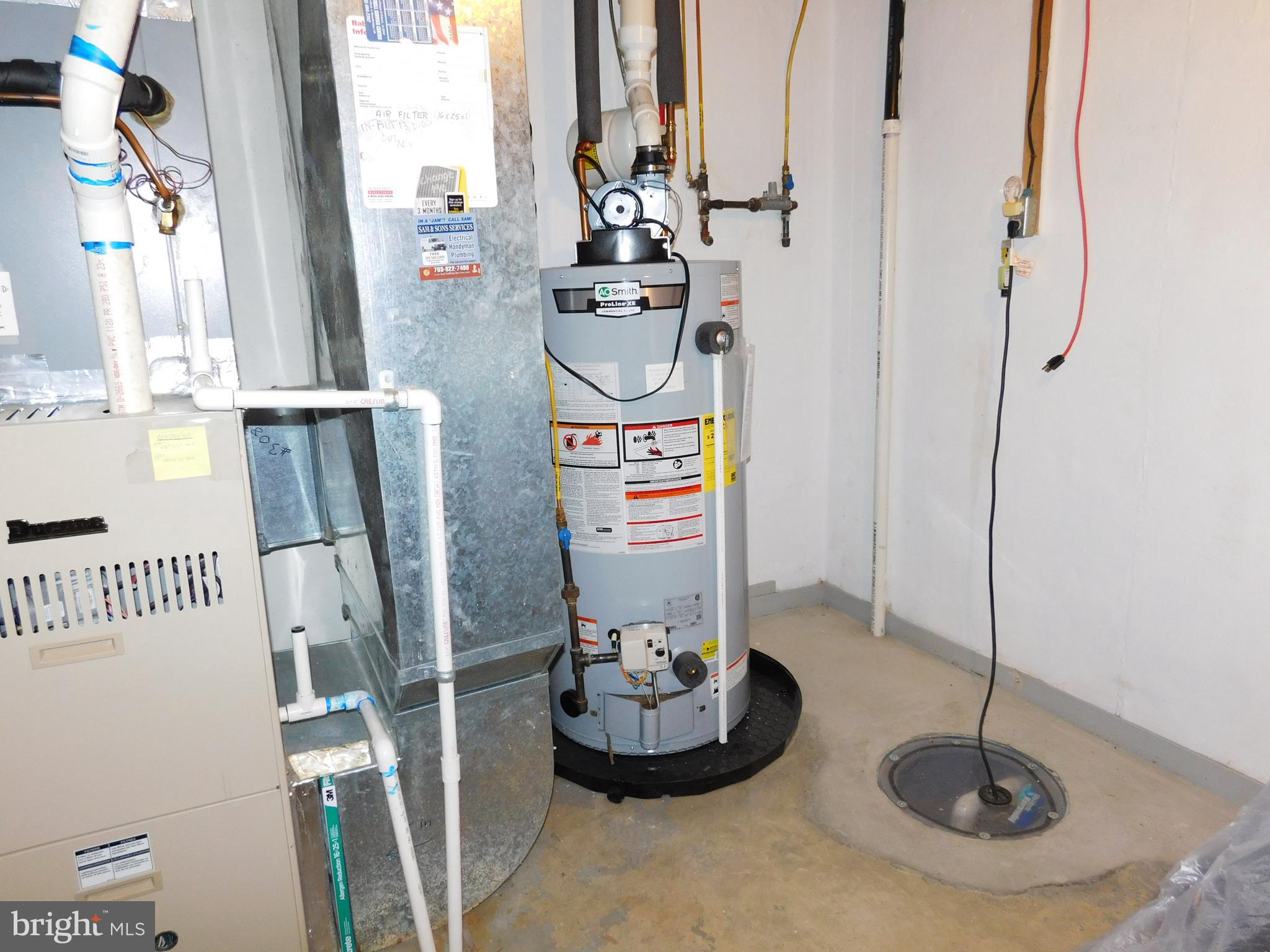 8925 Renshaw Court Springfield, VA 22153 - Photo 24 of 28 Gas water heater, high efficiency gas furnace