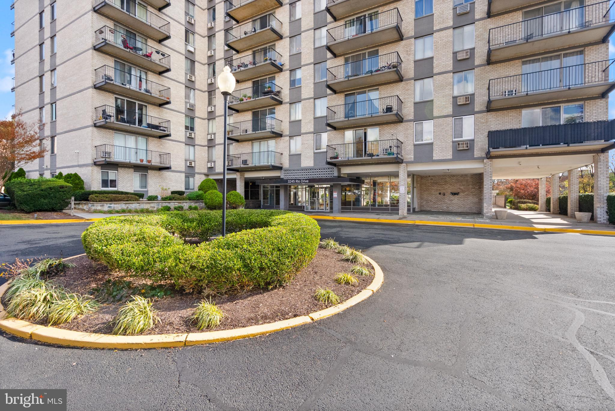 3245 Rio Drive, Unit 608 Falls Church, VA 22041 - Photo 10 of 40 a view of a building with a outdoor space