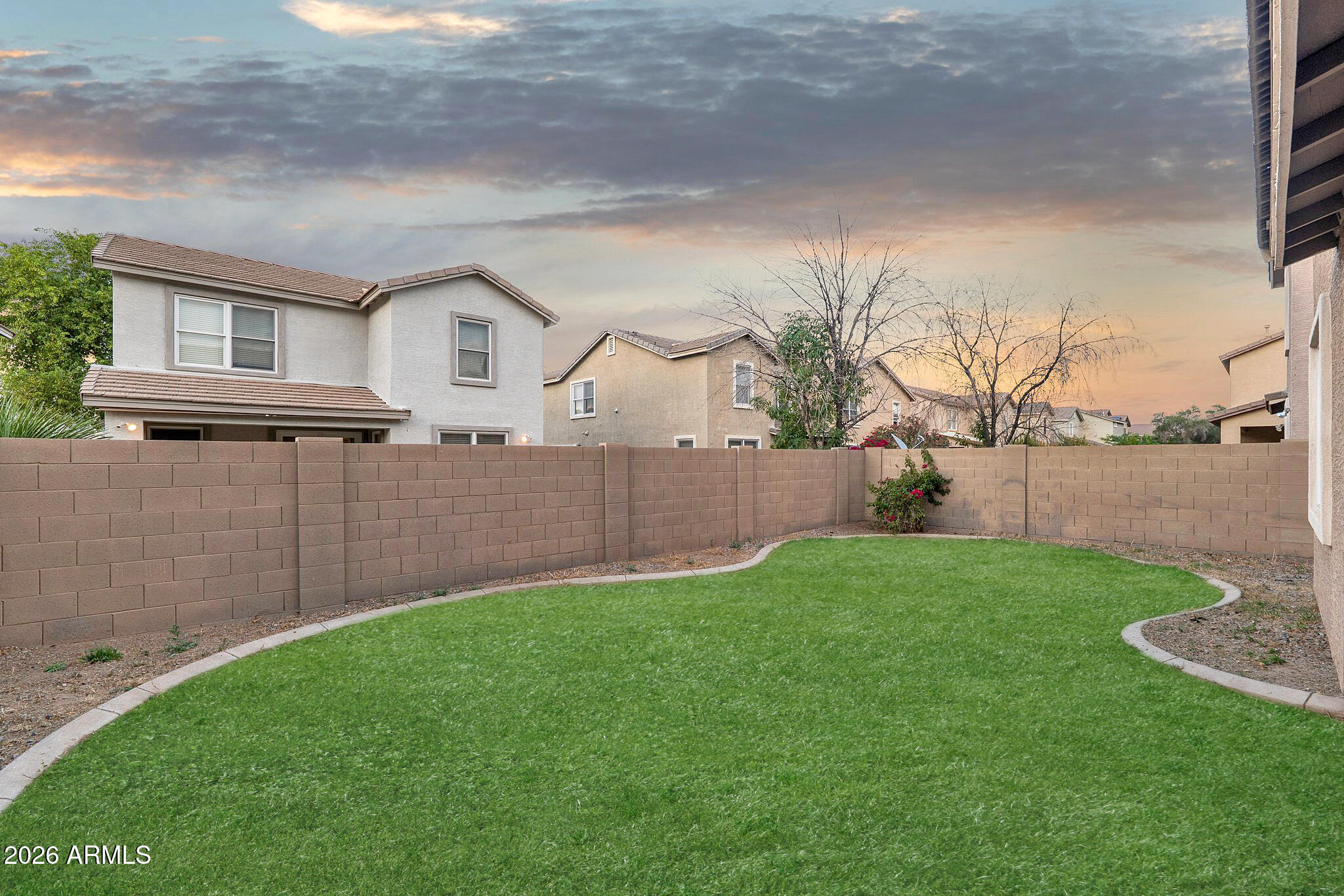2226 East Fraktur Road Phoenix, AZ 85040 - Photo 47 of 68 Backyard (grass virtually enhanced)