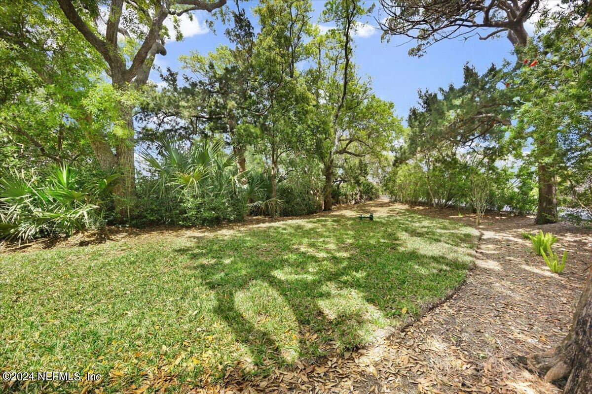 3419 Lands End Drive St. Augustine, FL 32084 - Photo 47 of 59 a view of outdoor space with deck and yard