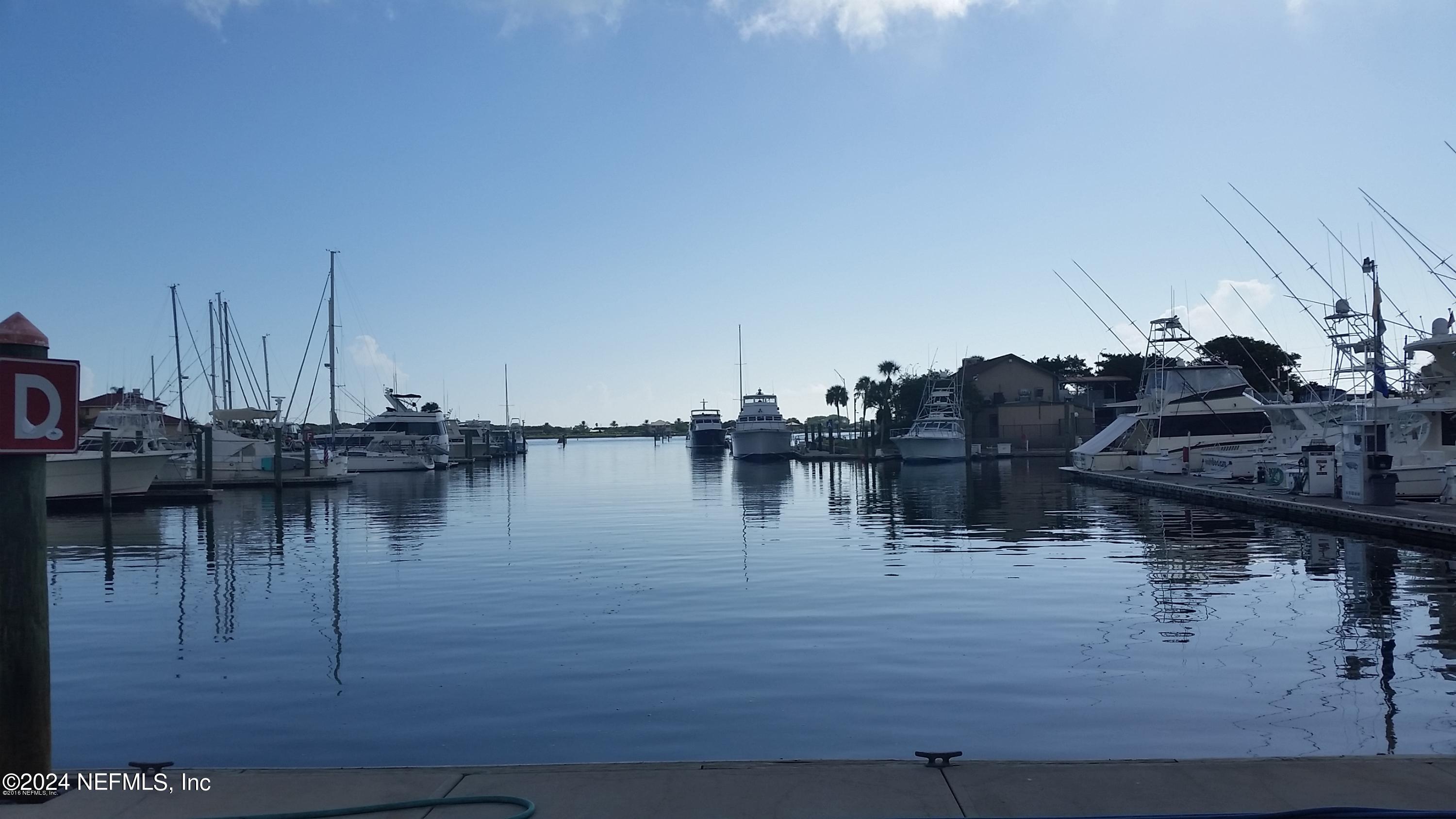 3419 Lands End Drive St. Augustine, FL 32084 - Photo 59 of 59 a view of water with boats and trees in the background