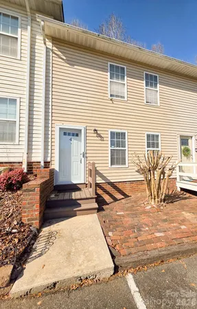 a view of a house with a patio