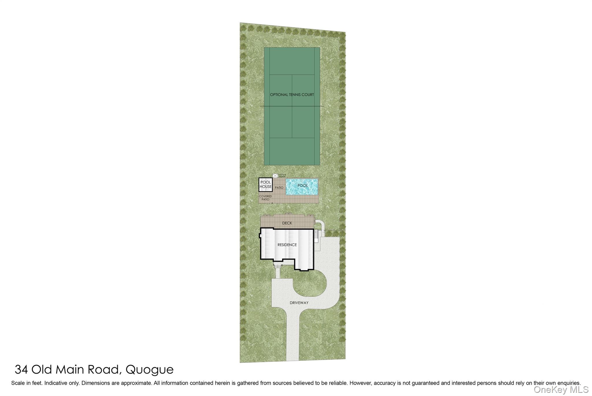 34 Old Main Road Quogue, NY 11959 - Photo 22 of 27 Site Plan