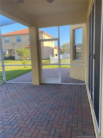 a view of outdoor space and balcony