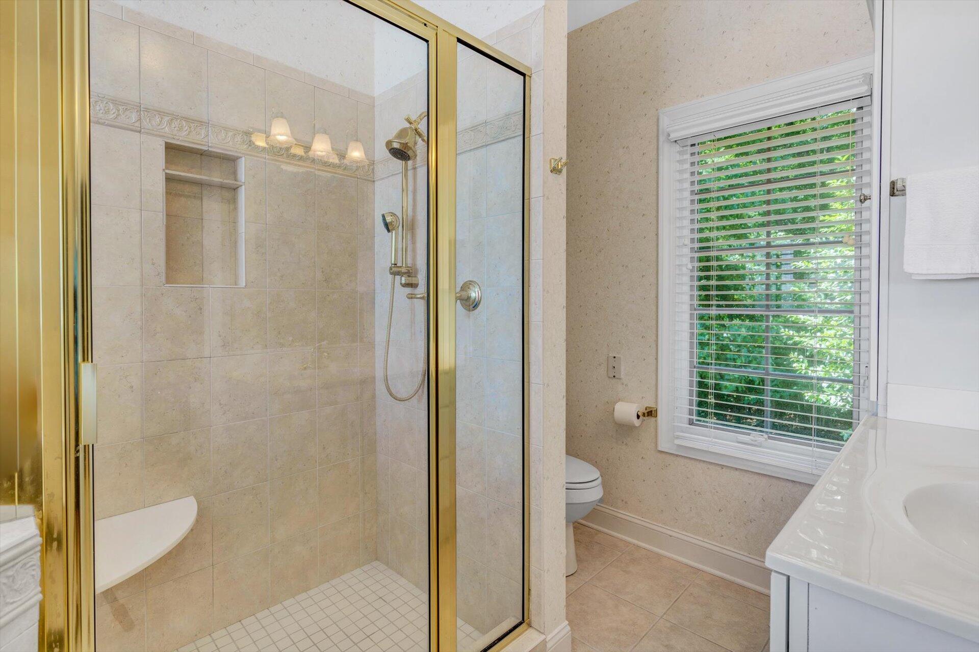 910 Somerset Cove Road Union Hall, VA 24176 - Photo 37 of 84 a bathroom with a shower and a toilet