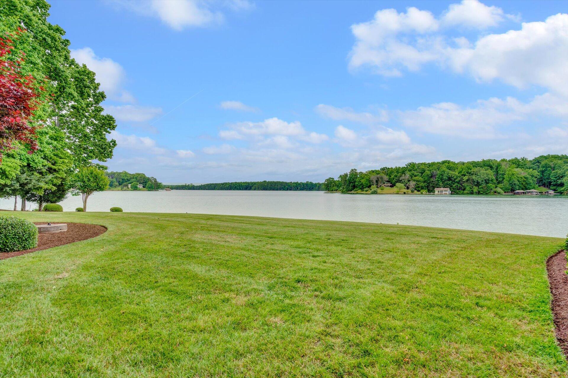910 Somerset Cove Road Union Hall, VA 24176 - Photo 72 of 84 a view of a lake view with a big yard