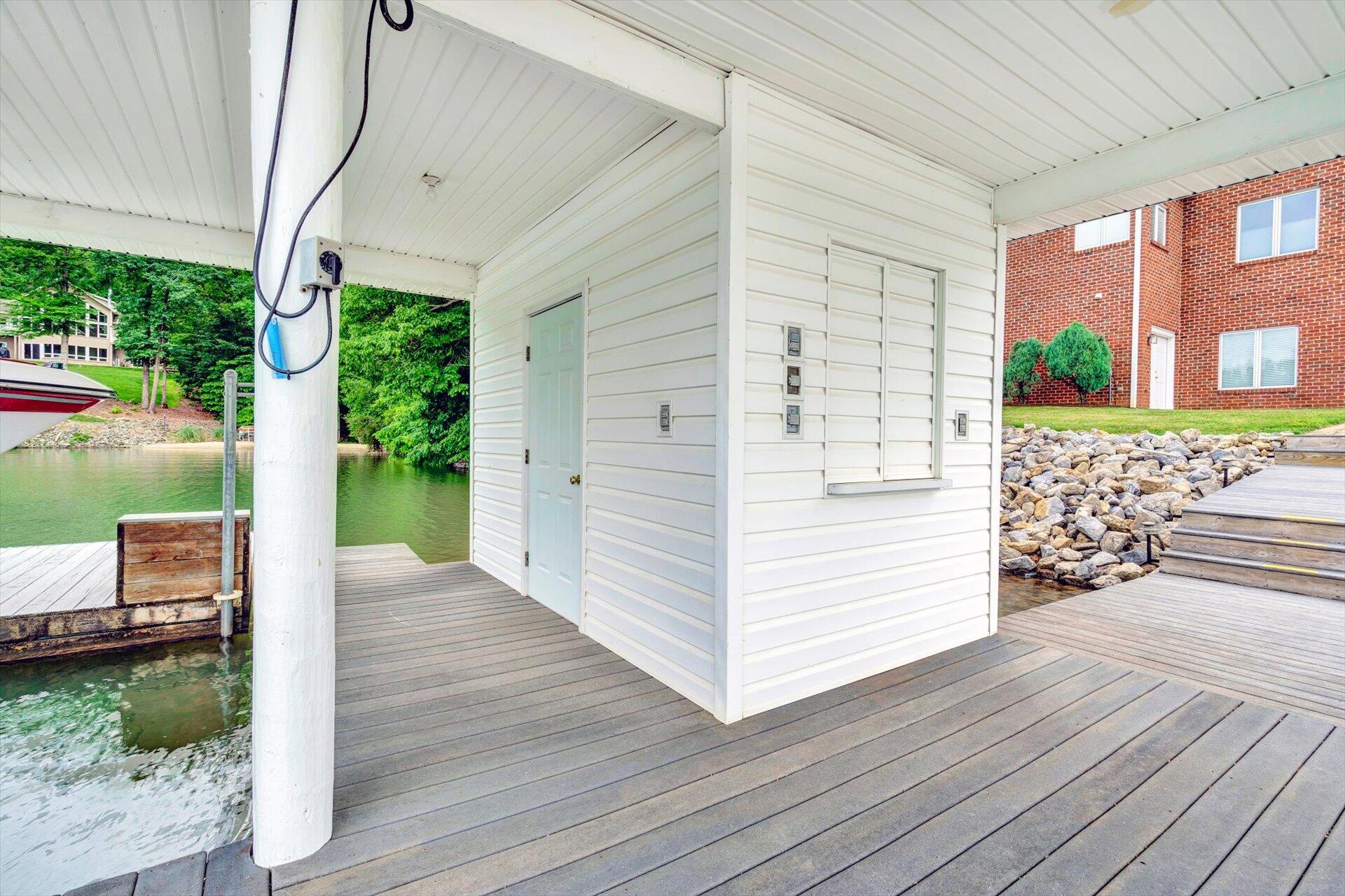 910 Somerset Cove Road Union Hall, VA 24176 - Photo 76 of 84 a view of a porch with wooden floor