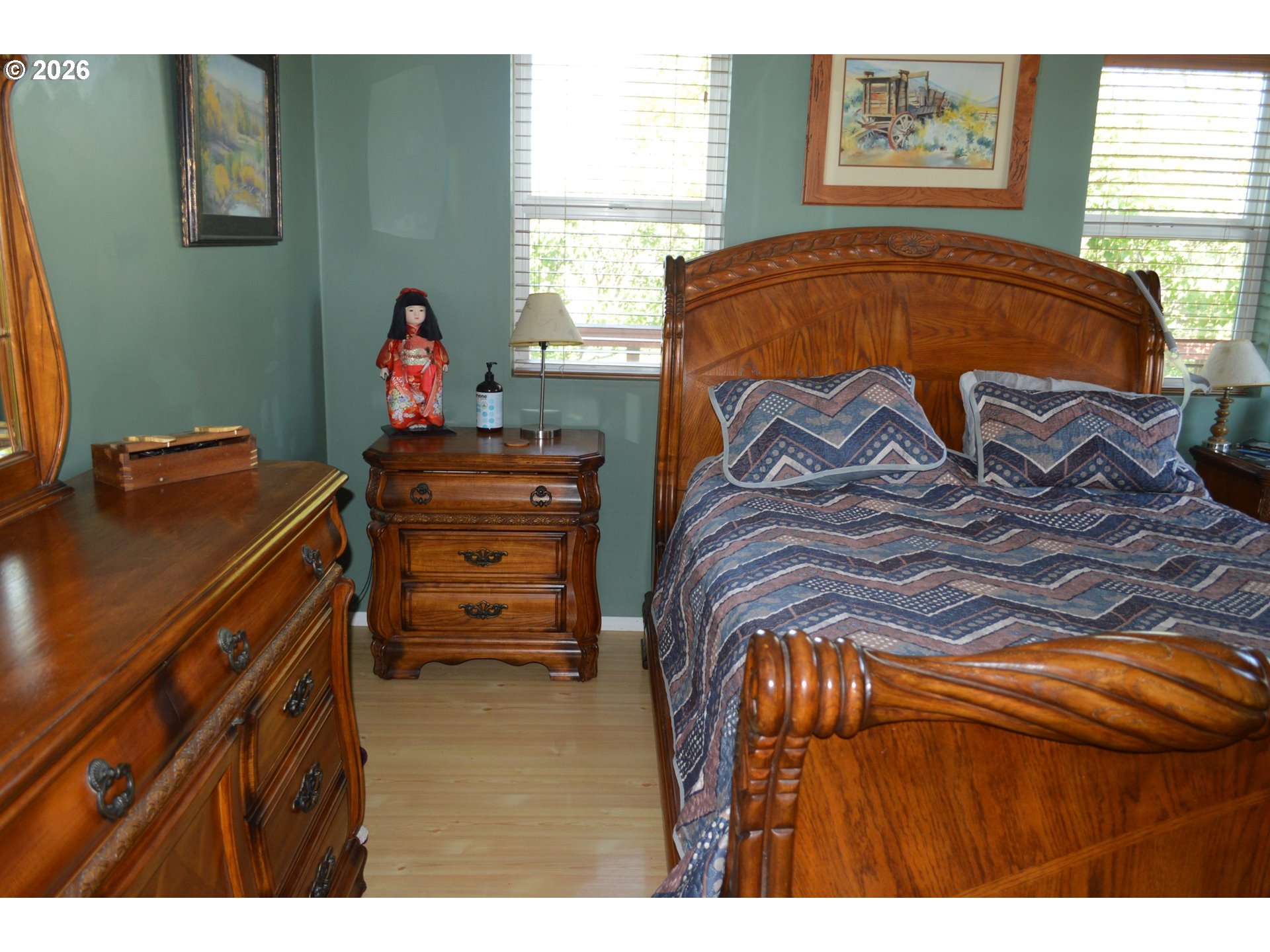 1935 Bench Road Vale, OR 97918 - Photo 13 of 25 a bedroom with a bed and a window