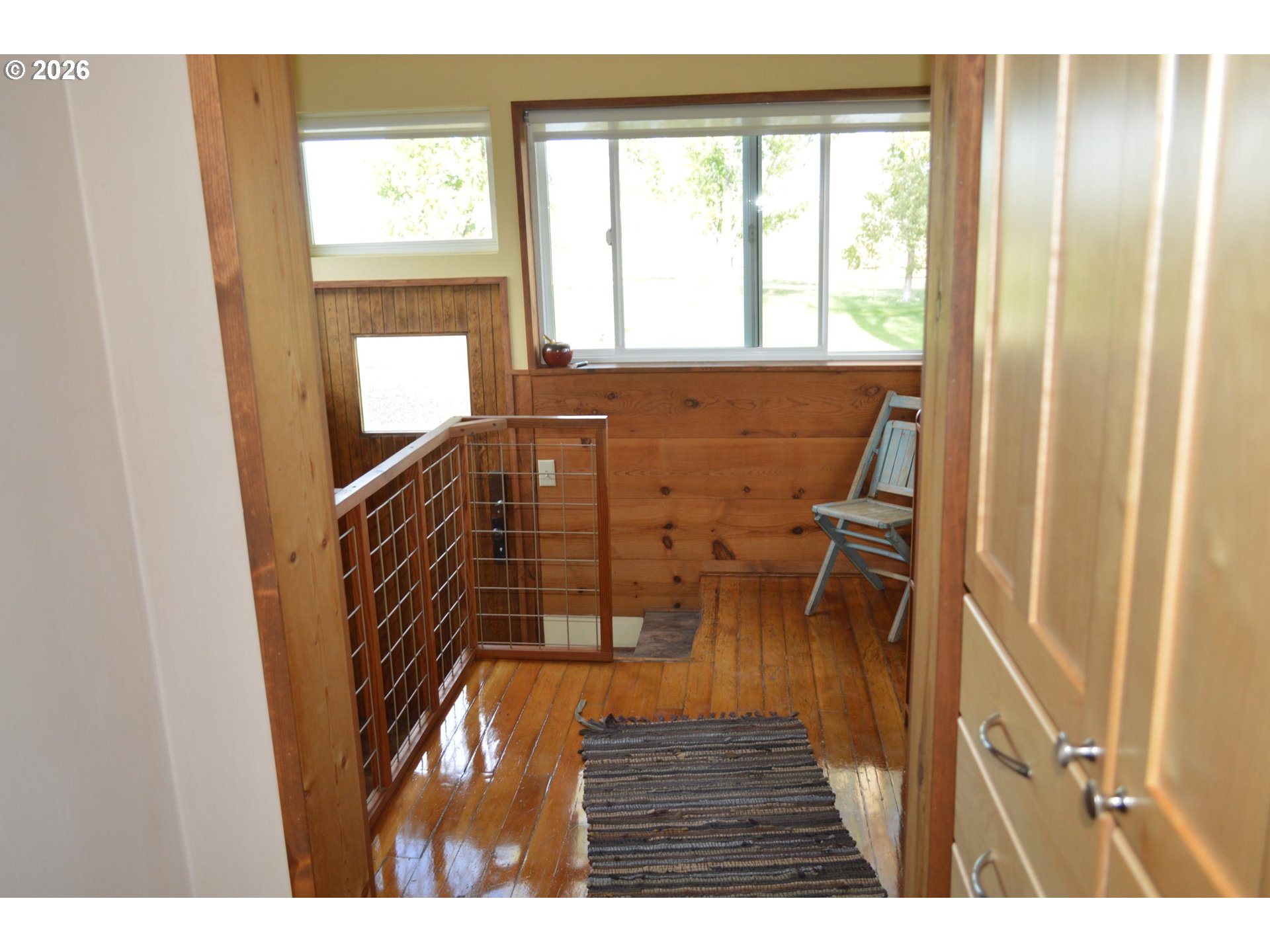 1935 Bench Road Vale, OR 97918 - Photo 19 of 25 a view of wooden floor and windows in a room