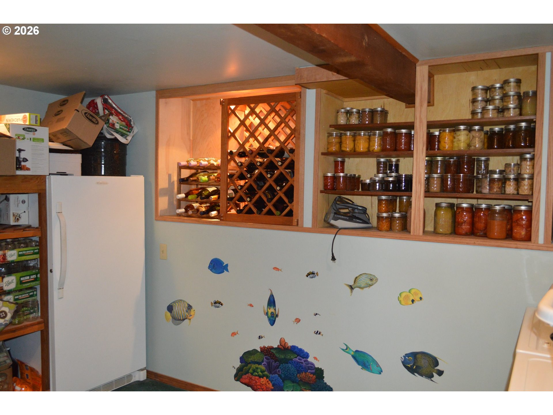 1935 Bench Road Vale, OR 97918 - Photo 22 of 25 a view of cabinet with wine shelf