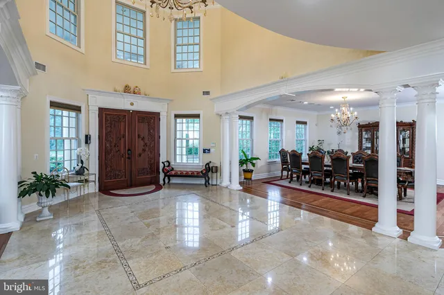 a kitchen with granite countertop lots of counter top space and dining table