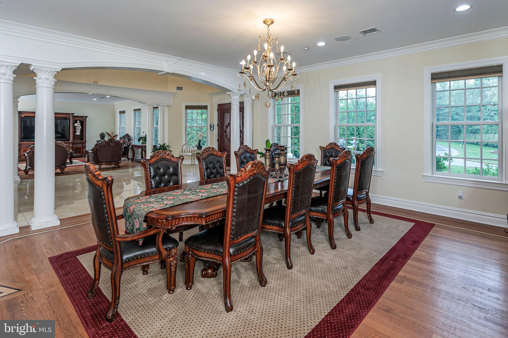 3870 Princeton Pike Lawrenceville, NJ 08648 - Photo 14 of 57 a view of a dining room with furniture window and wooden floor