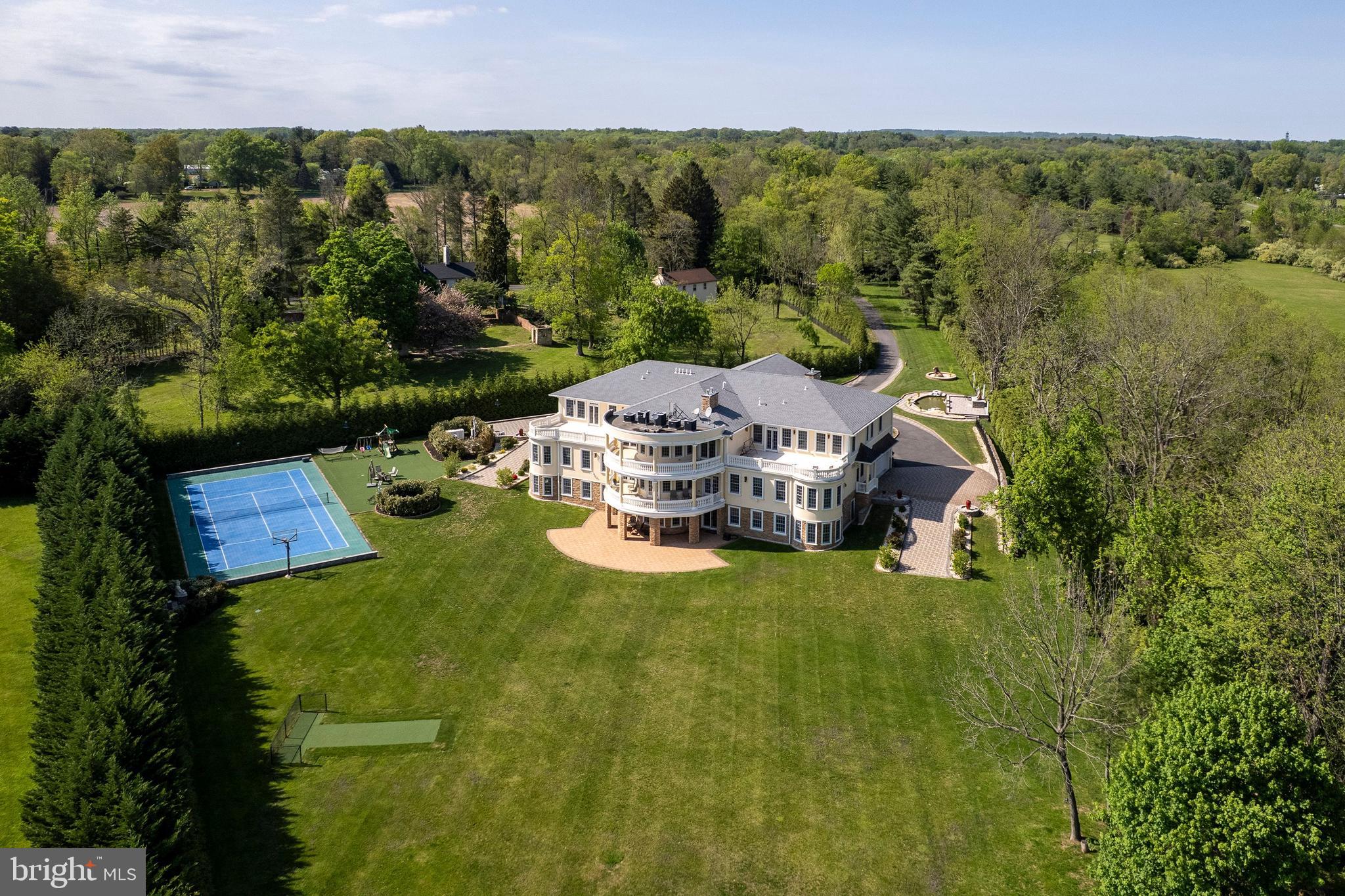 3870 Princeton Pike Lawrenceville, NJ 08648 - Photo 2 of 57 an aerial view of a house with yard swimming pool and outdoor seating