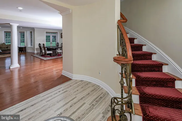 a projector room with furniture