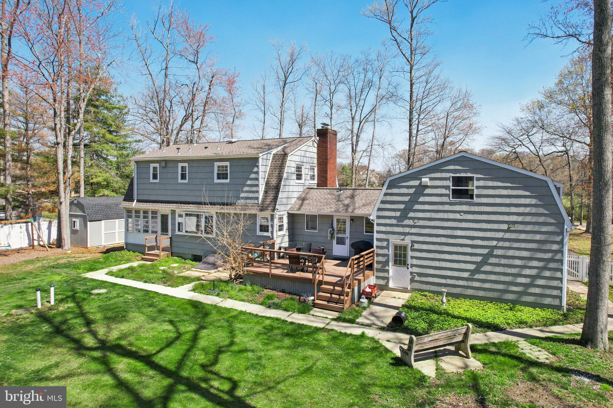 351 Merrick Road Robbinsville, NJ 08691 - Photo 50 of 69 a view of a house with backyard and sitting area