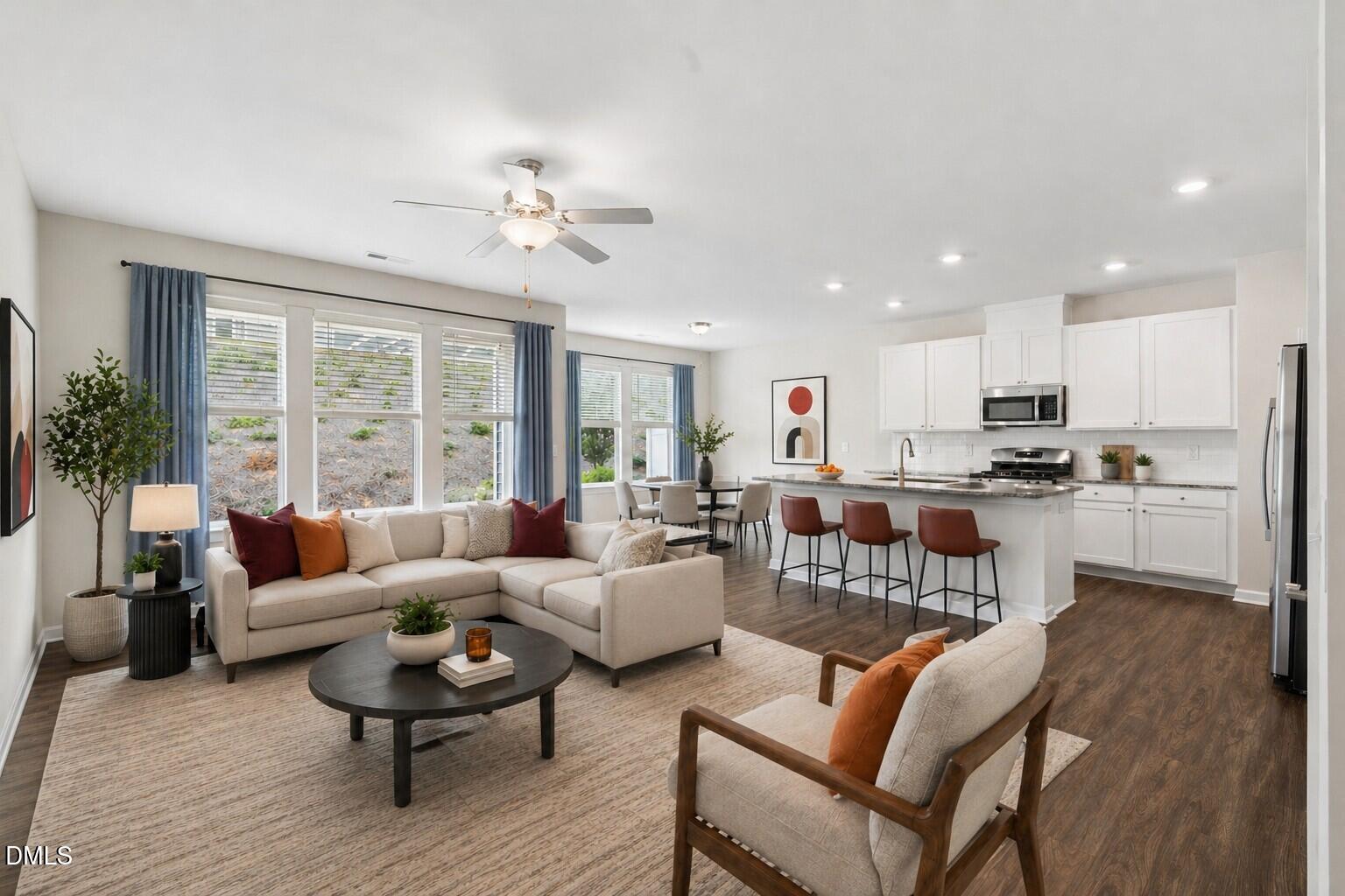 1205 Alston Ridge Cary, NC 27519 - Photo 2 of 33 Family Room - Staging 1205 Alston Ridge
